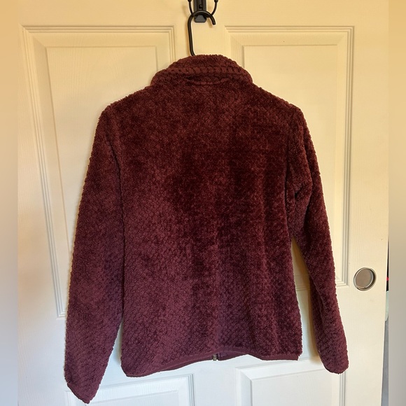 Columbia maroon woman’s full-zip fleece - Picture 3 of 3
